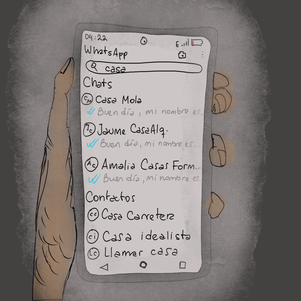 Búsqueda de whatsapp: casa
Resultado: 